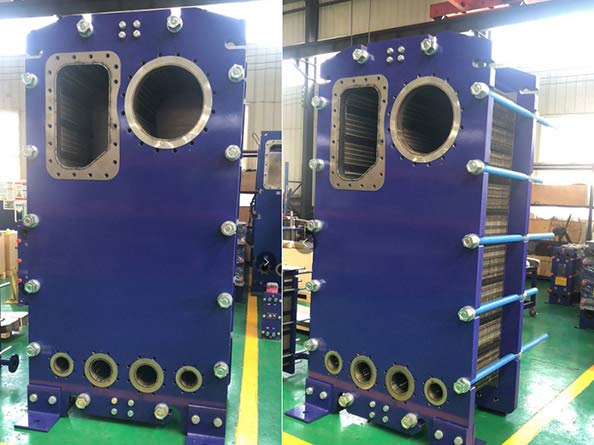 滁州出口-瑞普特产半焊式钛板蒸发器EC500