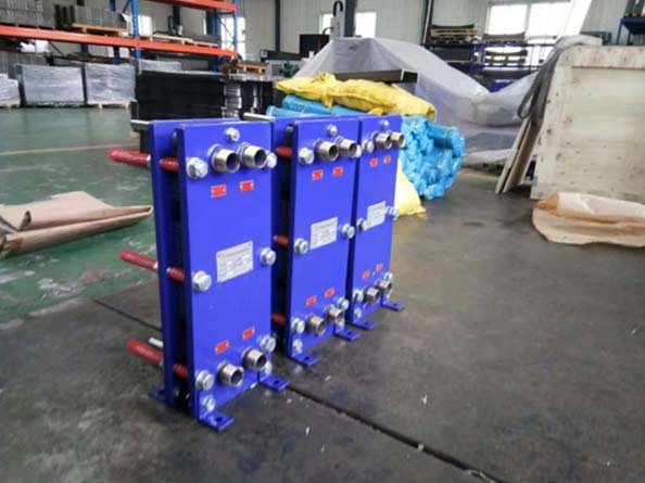 滁州蒸汽加热板式换热器交付青岛德曼啤酒设备